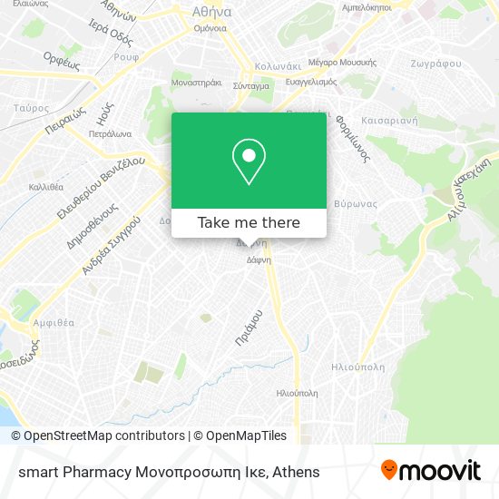 smart Pharmacy Μονοπροσωπη Ικε map