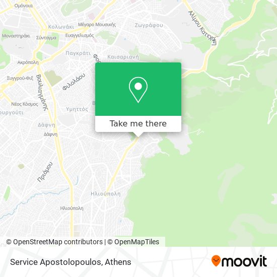 Service Apostolopoulos map