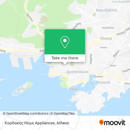 Κορδακης Ηομε Appliances map