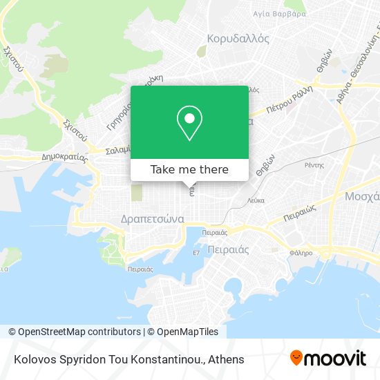 Kolovos Spyridon Tou Konstantinou. map