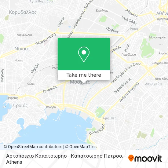 Αρτοποιειο Καπατσωρησ - Καπατσωρησ Πετροσ map