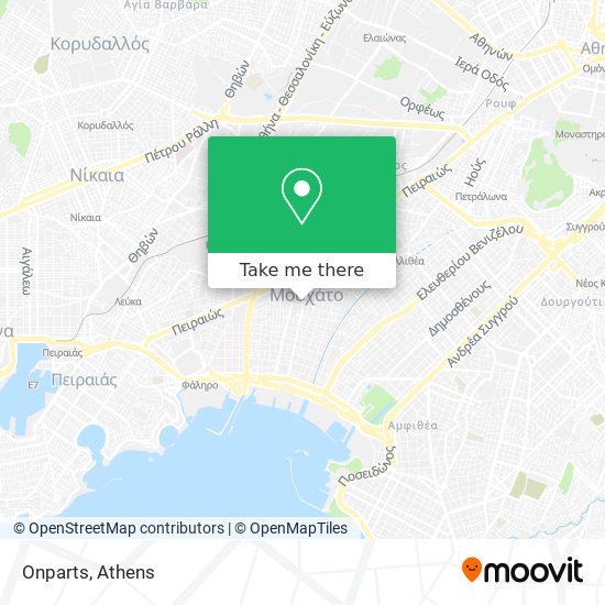 Onparts map