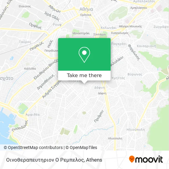 Οινοθεραπευτηριον Ο Ρεμπελος map