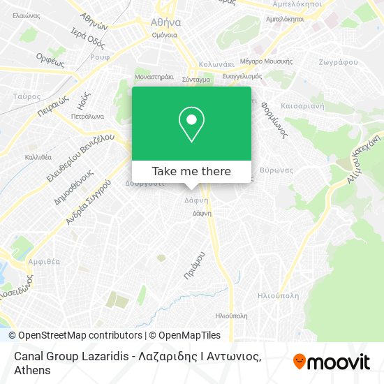 Canal Group Lazaridis - Λαζαριδης Ι Αντωνιος map