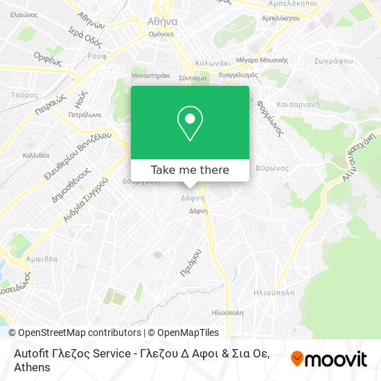 Autofit Γλεζος Service - Γλεζου Δ Αφοι & Σια Οε map