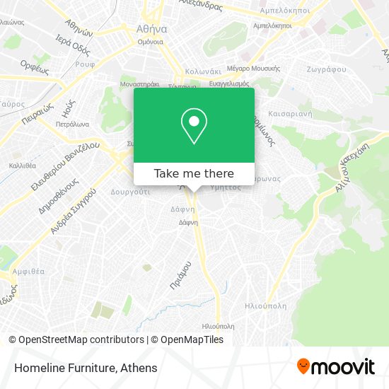 Homeline Furniture map