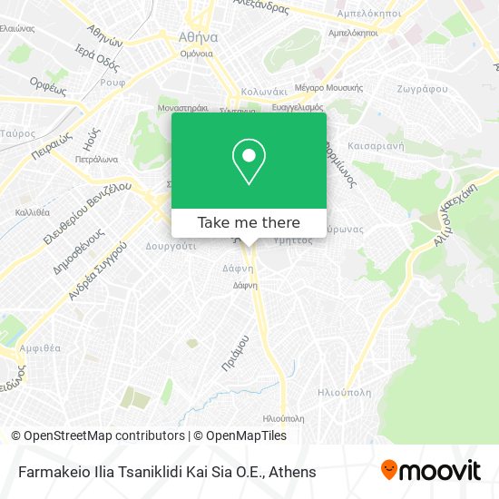 Farmakeio Ilia Tsaniklidi Kai Sia O.E. map