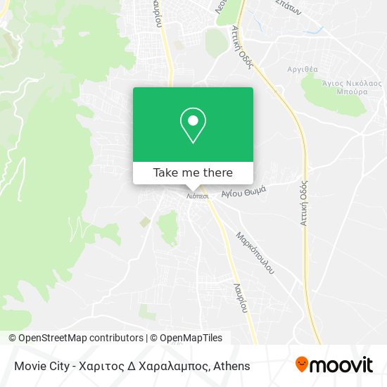 Movie City - Χαριτος Δ Χαραλαμπος map