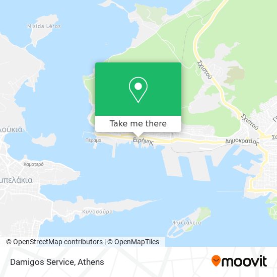 Damigos Service map