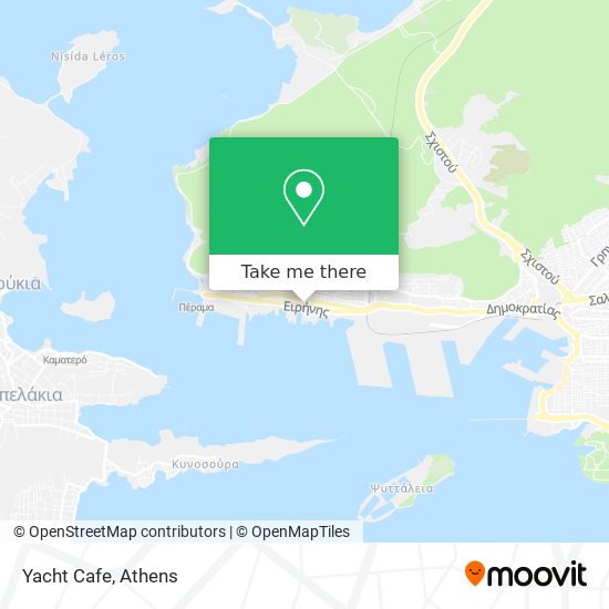 Yacht Cafe map