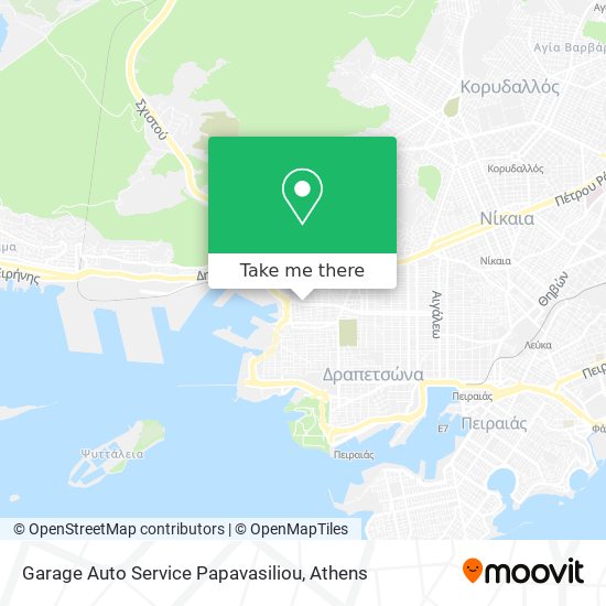 Garage Auto Service Papavasiliou map