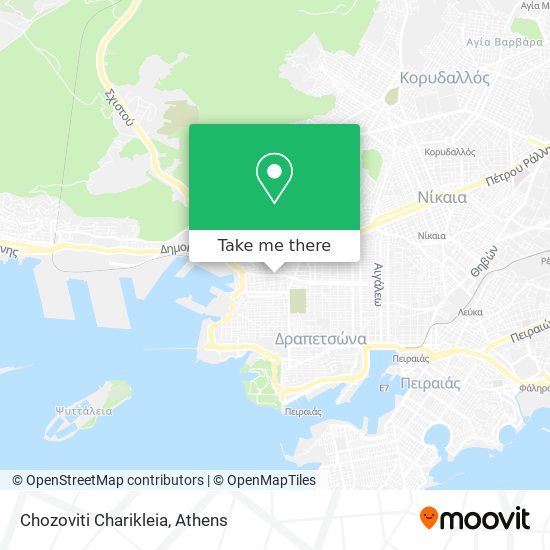 Chozoviti Charikleia map