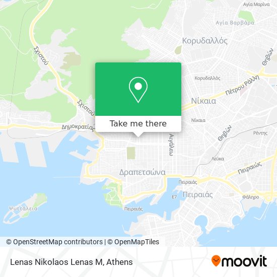 Lenas Nikolaos Lenas M map