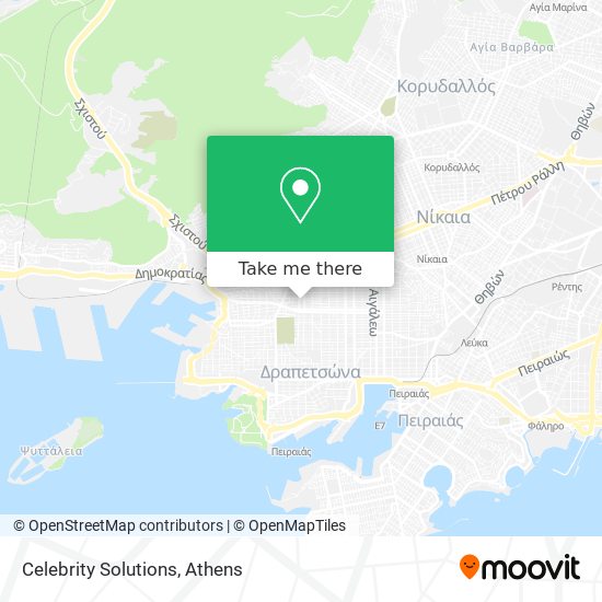 Celebrity Solutions map