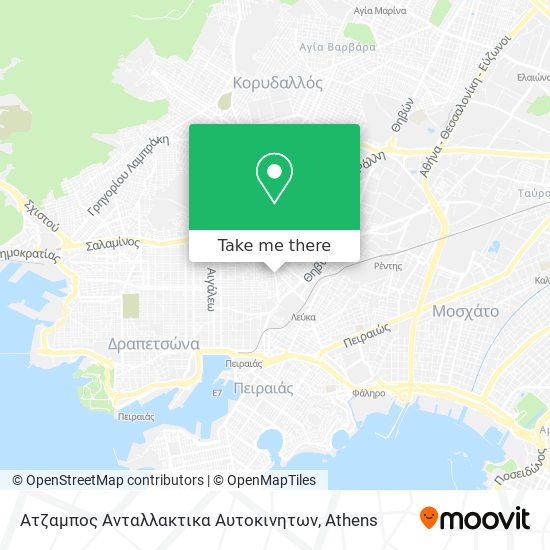 Ατζαμπος Ανταλλακτικα Αυτοκινητων map