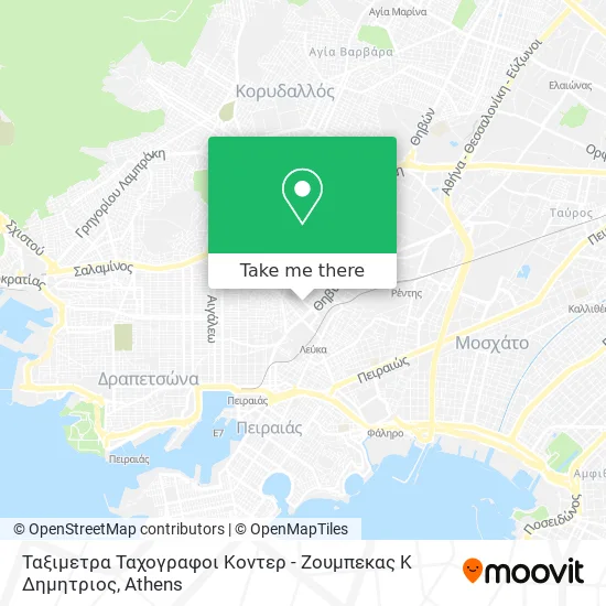 Ταξιμετρα Ταχογραφοι Κοντερ - Ζουμπεκας Κ Δημητριος map