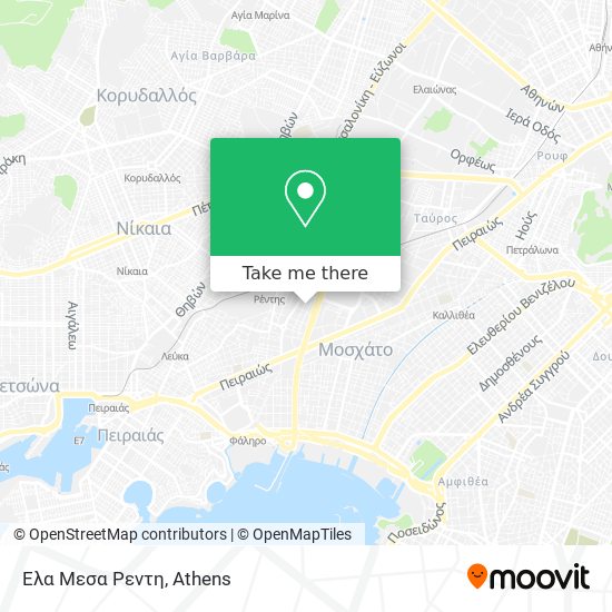 Ελα Μεσα Ρεντη map