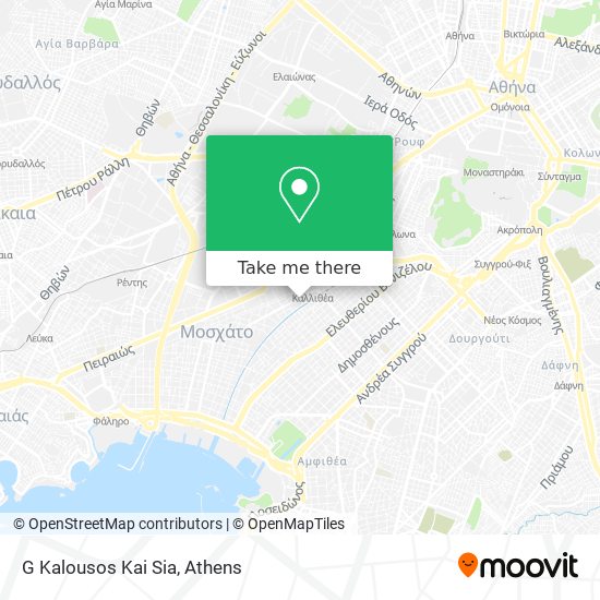G Kalousos Kai Sia map