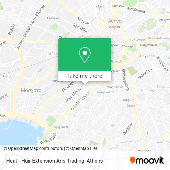 Heat - Hair Extension Aris Trading map