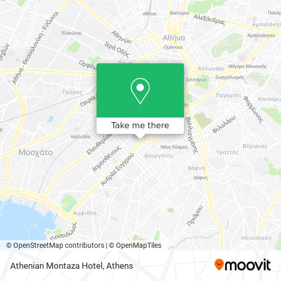 Athenian Montaza Hotel map