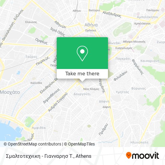 Σμαλτοτεχνικη - Γιανναρησ Τ. map