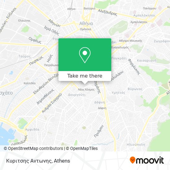 Κυριτσης Αντωνης map