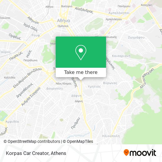 Korpas Car Creator map