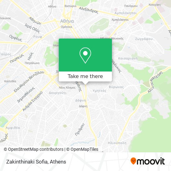 Zakinthinaki Sofia map