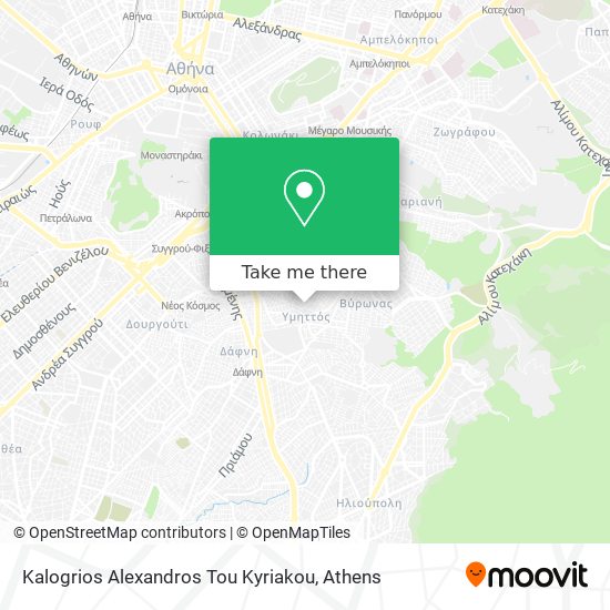 Kalogrios Alexandros Tou Kyriakou map