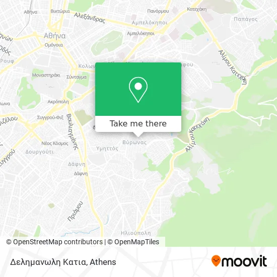 Δελημανωλη Κατια map