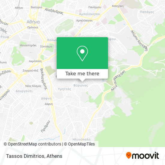 Tassos Dimitrios map