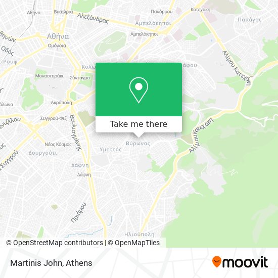 Martinis John map