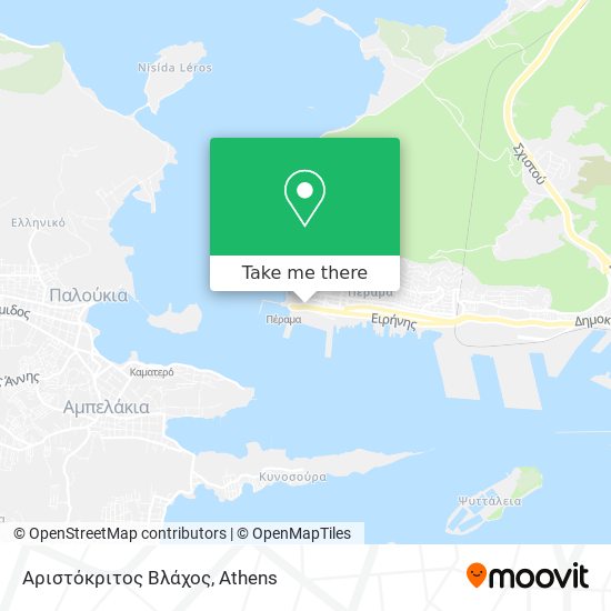 Αριστόκριτος Βλάχος map