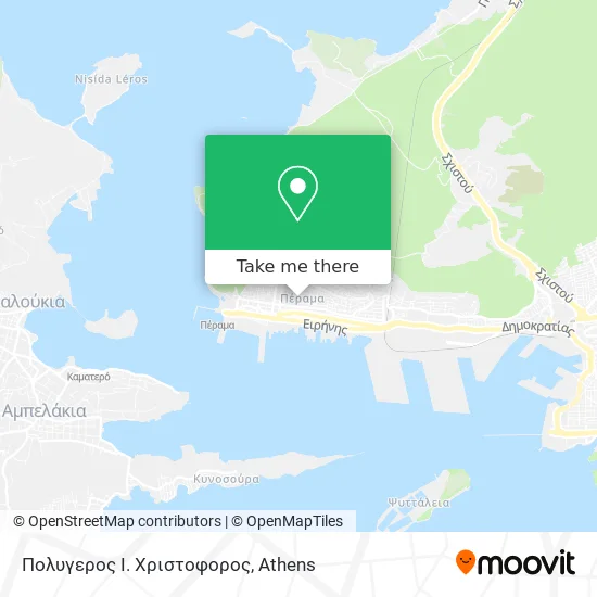 Πολυγερος Ι. Χριστοφορος map