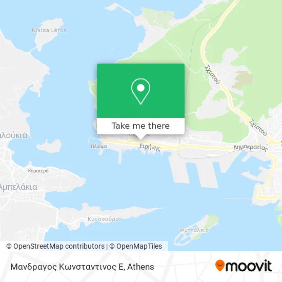 Μανδραγος Κωνσταντινος Ε map