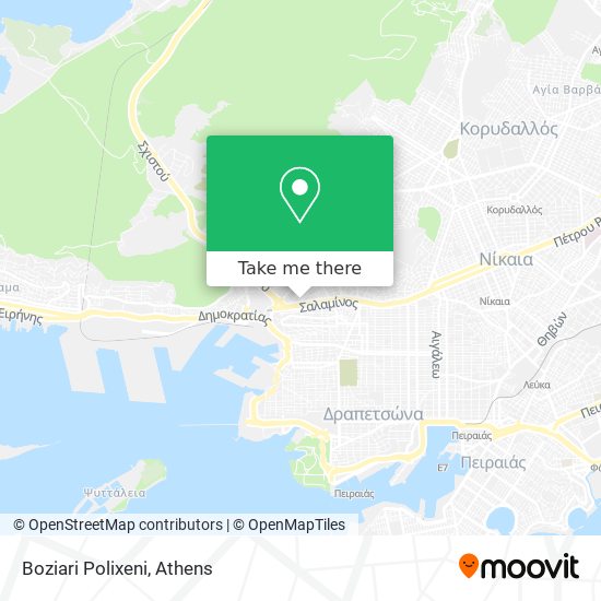 Boziari Polixeni map