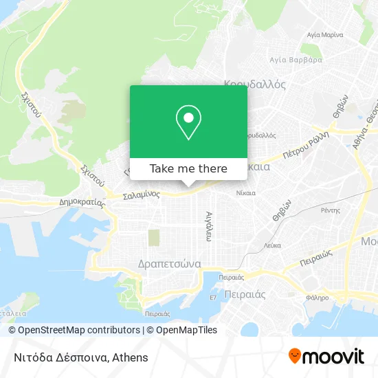Νιτόδα Δέσποινα map