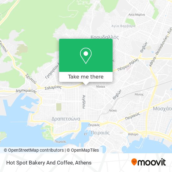 Hot Spot Bakery And Coffee map