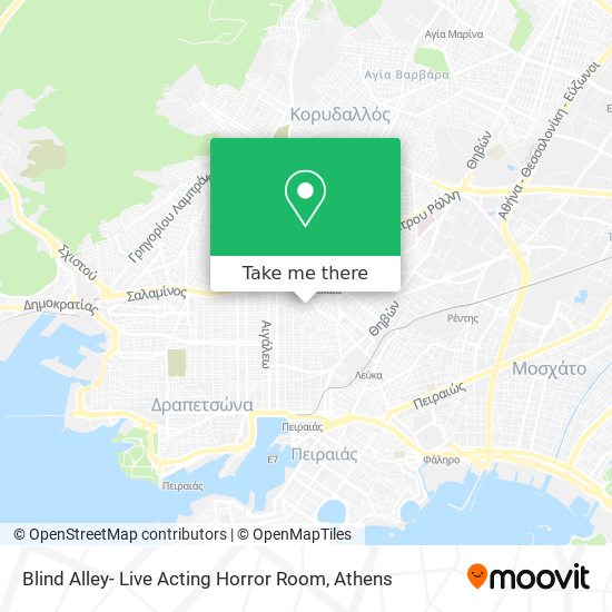 Blind Alley- Live Acting Horror Room map