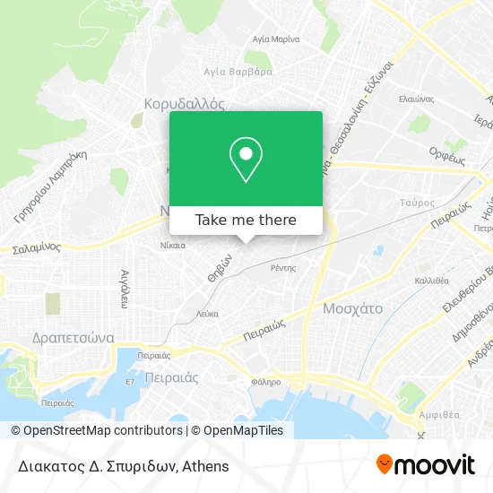 Διακατος Δ. Σπυριδων map
