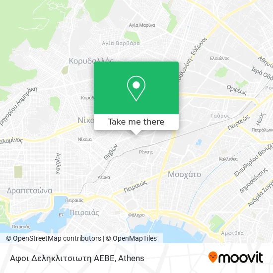 Αφοι Δεληκλιτσιωτη ΑΕΒΕ map