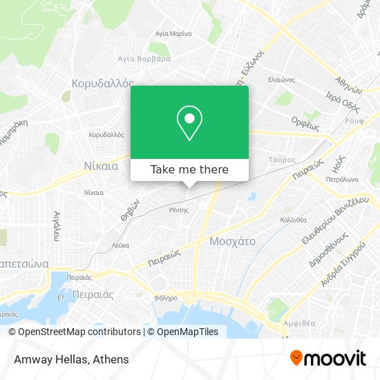 Amway Hellas map