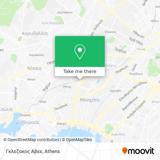 Γκλεζακος Αβεε map