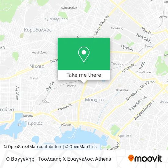 Ο Βαγγελης - Τσολακης Χ Ευαγγελος map