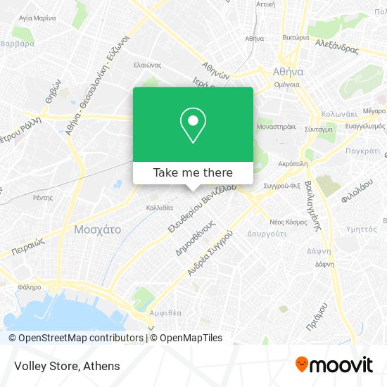 Volley Store map
