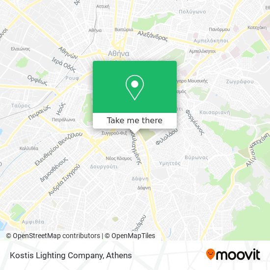 Kostis Lighting Company map