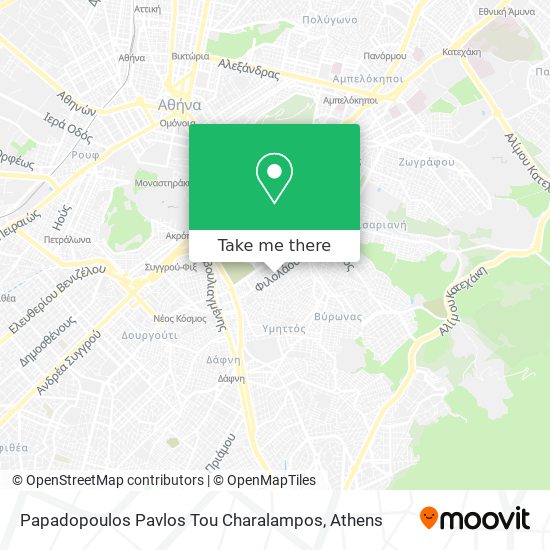 Papadopoulos Pavlos Tou Charalampos map