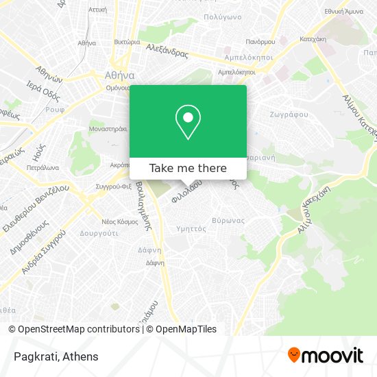 Pagkrati map