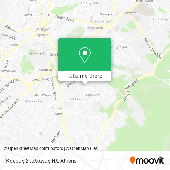 Κουρος Στυλιανος Ηλ map