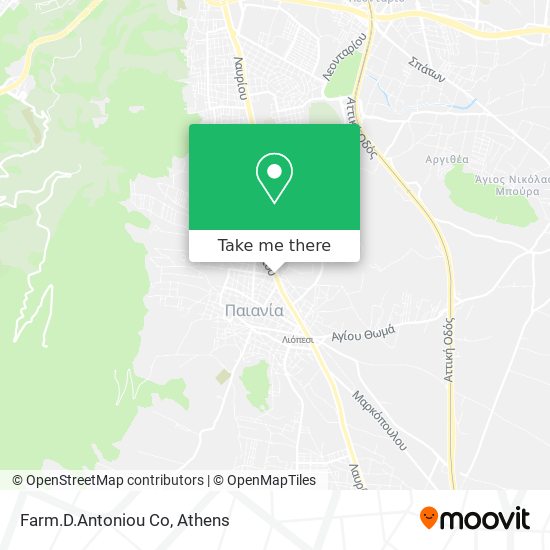 Farm.D.Antoniou Co map